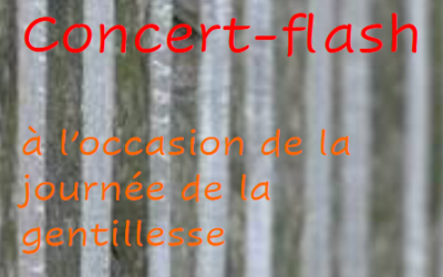 Concert-flash le lundi 13 Mai